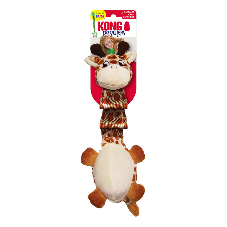 Kong Danglers Girafa de peluche para cães,  Imagem número 2 Kong Danglers Girafa de peluche para cães, , large Imagem número 2